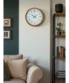 36 Cm Standart Turuncu Duvar Saati