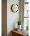 36 Cm Standart Turuncu Duvar Saati