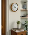 36 Cm Standart Turuncu Duvar Saati