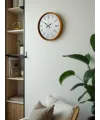 36 Cm Standart Turuncu Duvar Saati
