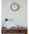 36 Cm Standart Turuncu Duvar Saati