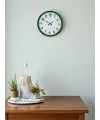 36 Cm Standart Yeşil Duvar Saati