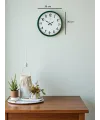 36 Cm Standart Yeşil Duvar Saati