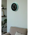 36 Cm Turkuaz Dekoratif Duvar Saati