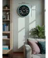 36 Cm Turkuaz Dekoratif Duvar Saati