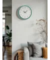 36 Cm Turkuaz Standart Duvar Saati