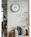 36 Cm Turkuaz Standart Duvar Saati