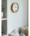 36 Cm Turuncu Dekoratif Duvar Saati