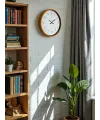36 Cm Turuncu Dekoratif Duvar Saati