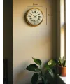 36 Cm Turuncu Nostalji Duvar Saati