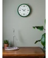 36 Cm Yeşil Modern Dekoratif Duvar Saati