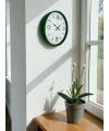 36 Cm Yeşil Modern Dekoratif Duvar Saati