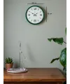 36 Cm Yeşil Modern Dekoratif Duvar Saati