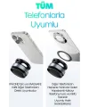 360 Araba Telefon Tutucu Ayarlanabilir Masa Üstü Vakumlu Mıknatıslı Magsafe Telefon Tutucu Siyah