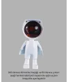 360° Ayarlanabilir Başlıklı Astronot Gece Lambası