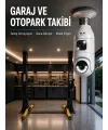 360° Ev İzleme Wi-fi Çift Lens Akıllı Ampul Kamera