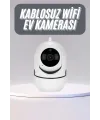 360° Full Hd Akıllı Kamera Hareket Sensörlü Wifi Kamera Çocuk Güvenlik Kamerası