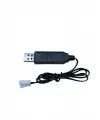 3.7V Li-ion SM-2P Soket Oyuncak Bataryası USB Şarj Kablosu