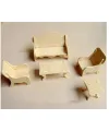 3D Ahşap Puzzle - Salon Takımı