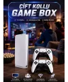 3d Çift Oyun Kollu 4k Hd Ekran Nostaljik 20.000 Oyunlu Beyaz Game Box