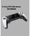 3d Ekranlı Mini Oyun Konsolu + Multimedya