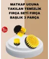 3’lü Matkap Ucu Fırça Takımı Zorlu Kirler İçin