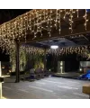 3m 100 LED Çakarlı IP65 Dış Mekan Saçak Perde