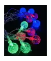 3m 20 Led Kristal Top RGB Pilli