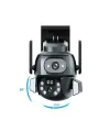 3MP + 3MP Wi-Fi IP TF Kart Girişli Optik Zoom Kamera