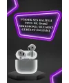 3.nesil Tws Bluetooth Kulaklık Bluetooth Bağlantılı Akıllı Saat Amoled Ekran Plastik Hasır Kordon