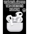 3.nesil Tws Bluetooth Kulaklık Mikrofonlu Anc Özelliği Dokunmatik Kontrol