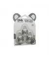 3pcs Koala Askı Şeffaf Askı Yapışkanlı Montaj