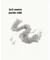3x3 Led Işık Perdesi Şelale Model İç Dış Mekân Dekorasyonu