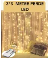 3x3 Metre Perde Led Işık – Parti Ve Bahçe Dekorasyonu