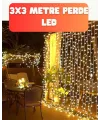 3x3 Metre Şelale Led Perde Işık İç Dış Mekân Dekorasyonu
