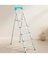 4+1 Basamaklı Metal Merdiven 105 cm 120 kg
