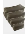 4 Adet El Tutmalı Makyaj Çantası