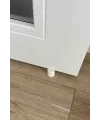 4 Adet Kapı Rampası Kapı Stoperi - Kapı Tamponu Çarpma Önleyici Set
