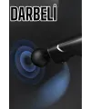 4 Başlıklı Darbeli Şarjlı Masaj Aleti Tabancası Kablosuz
