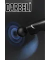 4 Başlıklı Darbeli Şarjlı Masaj Aleti Tabancası Kablosuz