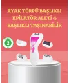 4 Başlıklı Kablosuz Şarjlı Epilasyon Cihazı