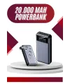 4 Çıkışlı 20.000 Mah Powerbank Uzun Pil Ömürlü Taşınabilir