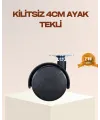 4 Cm Kilitsiz Mobilya Ayağı Tekli Kolay Dönen Masa Ve Sehpa Ayağı
