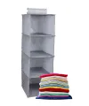  4 Gözlü Dolap Organizer Zebra Model