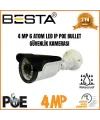 4 Kameralı 4mp 6 Atom LED H.265 Ip Güvenlik Seti