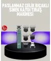 4 Limit Taraklı Ipx5 Su Geçirmez Saç Kesme Makinesi