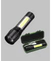 4 Mod Şarjlı Işıldak | Ultra Güçlü Cree Led | Su Geçirmez Alüminyum Gövde