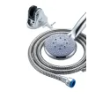 4 Modlu El Duşu Başlığı Spiral Hortumlu Duş Seti Banyo Aksesuarı