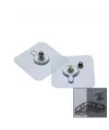 4 Parça 10mm Vidalı Şeffaf Pvc Yapışkan Askı