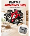 4 Pervaneli Rc Drone Uzaktan Kumandalı 360 Derece Dönüşlü Akrobatik Uçan Oyuncak